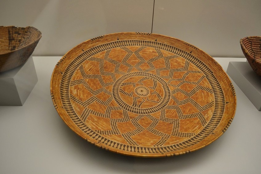 Native American Art Basket