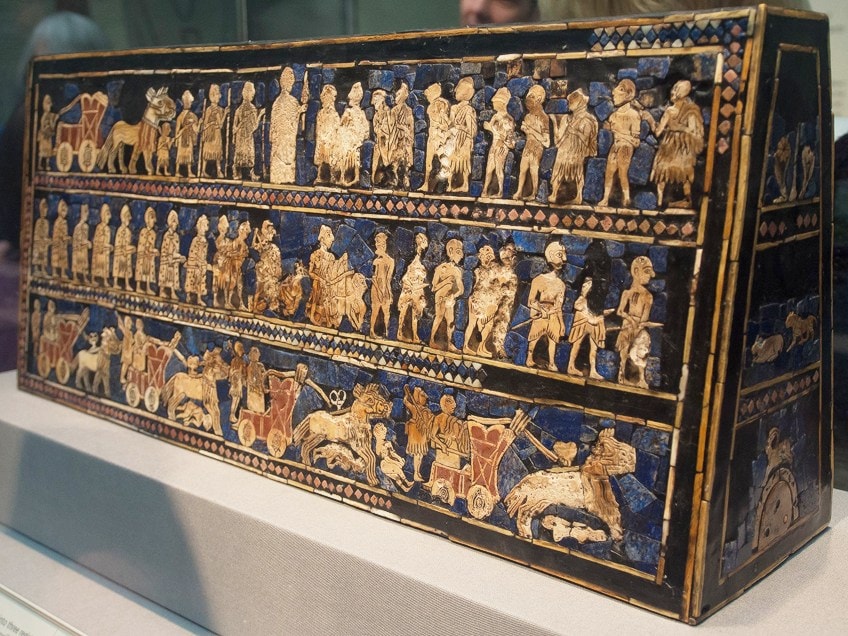 Sumerian Art Mosaic