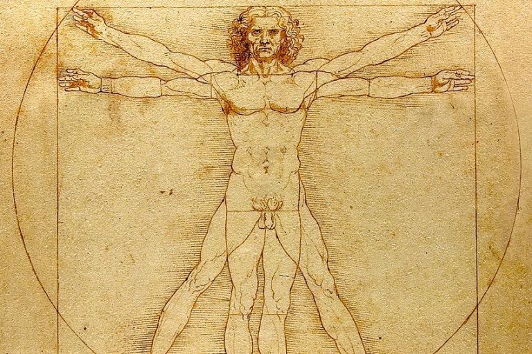 The “Vitruvian Man” by Da Vinci – Famous Human Proportion Study