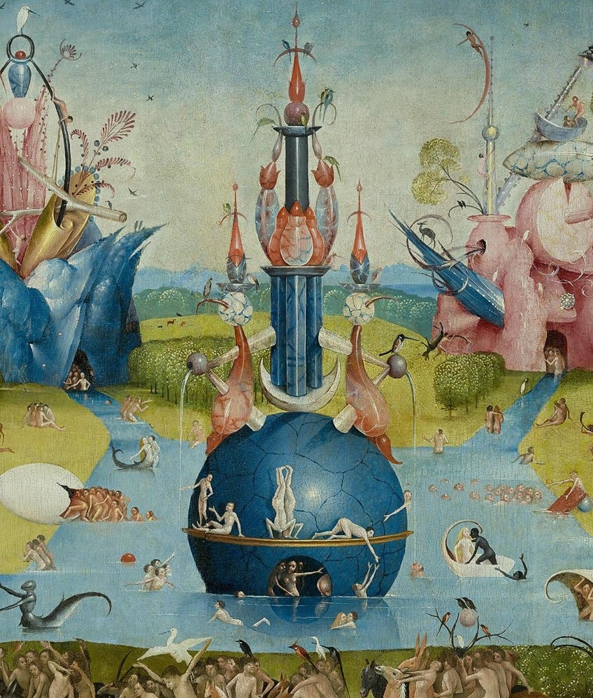 Bosch Triptych Center Panel Background