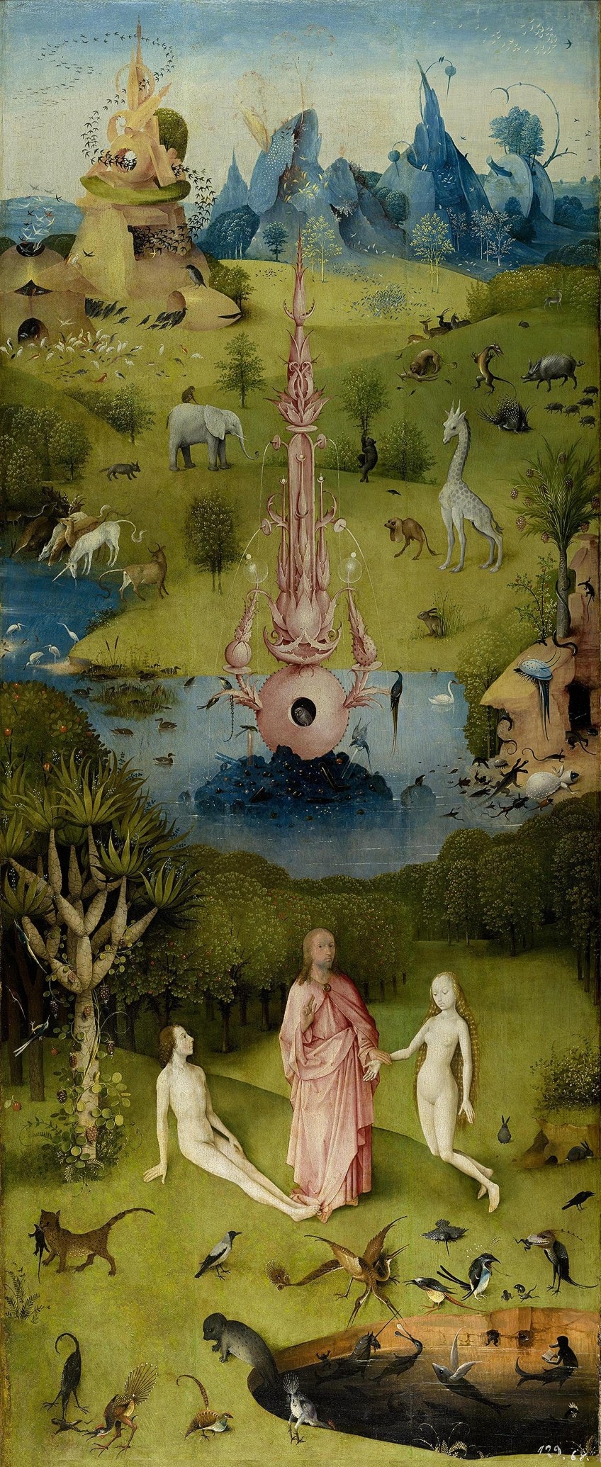 Bosch Triptych Left Panel