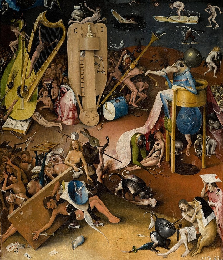 Bosch Triptych Right Panel Detail