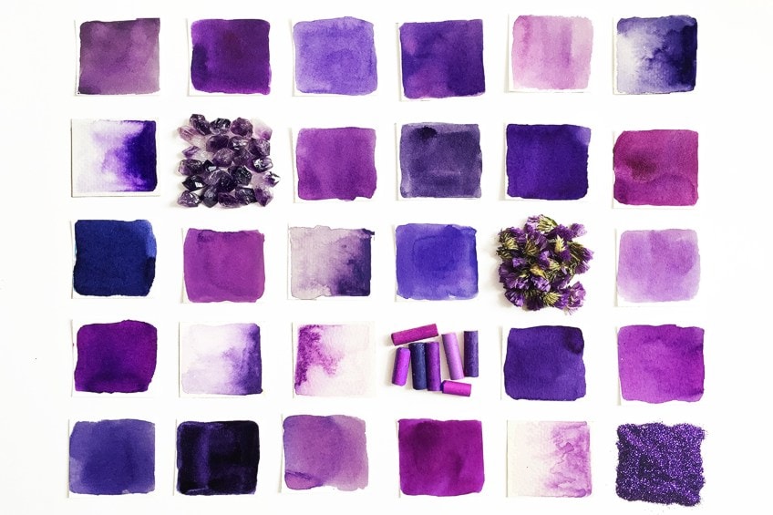 Different Shades of Purple