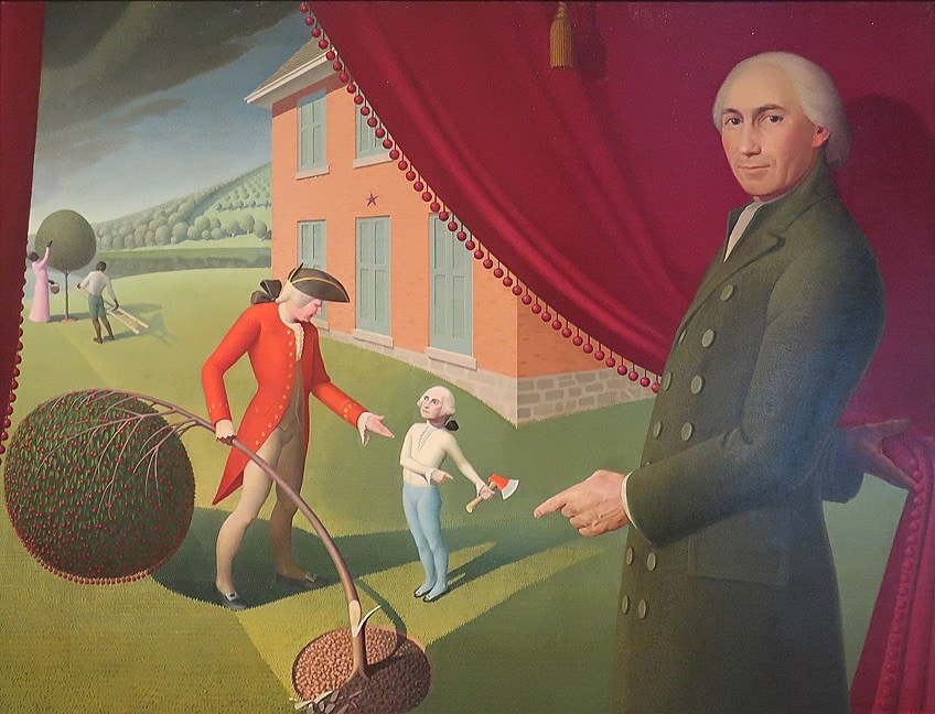 Famous Grant Wood Paintings