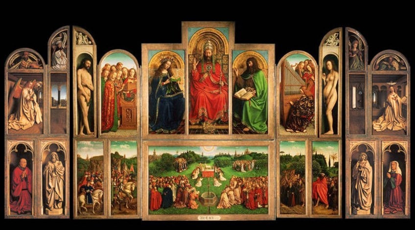 Famous Jan van Eyck Oil Painting