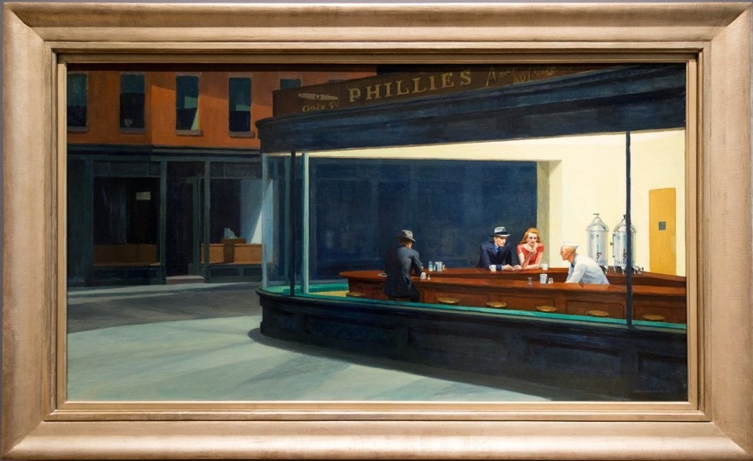 nighthawks painting cost