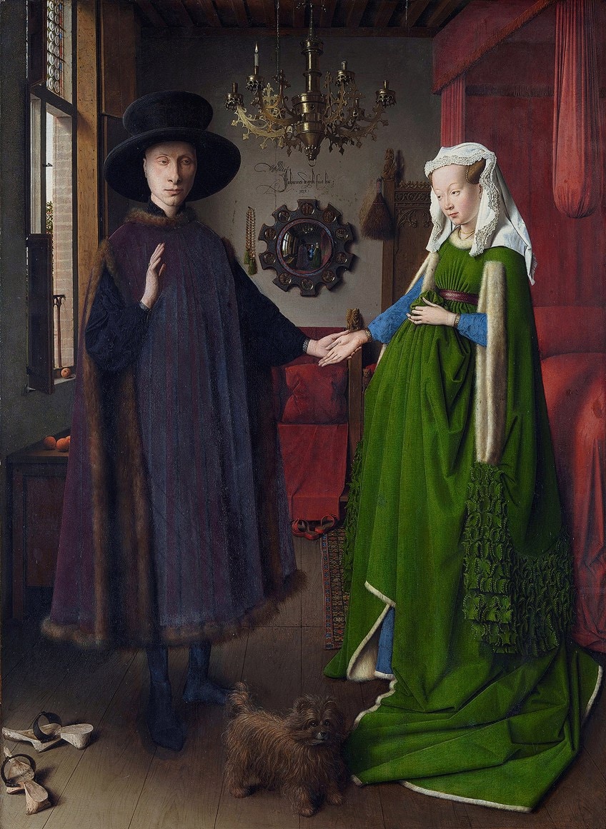 Jan van Eyck Arnolfini Portrait