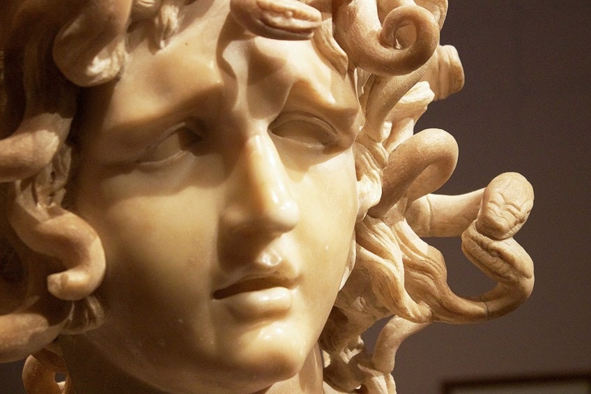 Medusa and Perseus Statue
