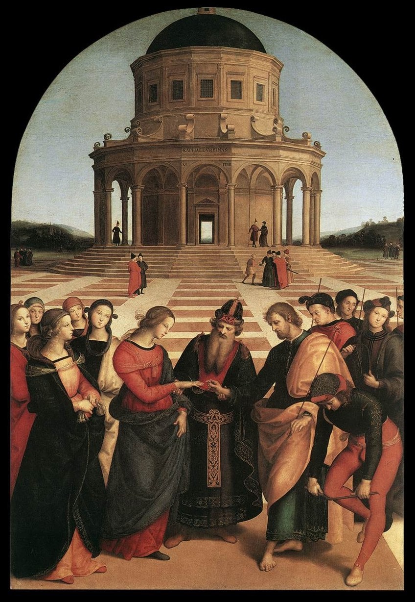 Paintings Before The School of Athens by Raphael