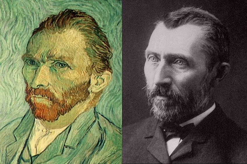 Portrait of van Gogh Aesthetic