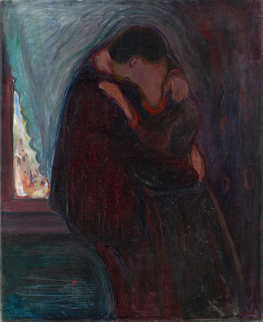 Romantic Edvard Munch Paintings