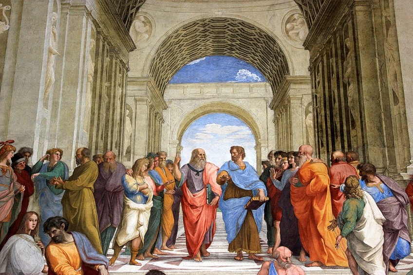 The School of Athens Analysis Close Up
