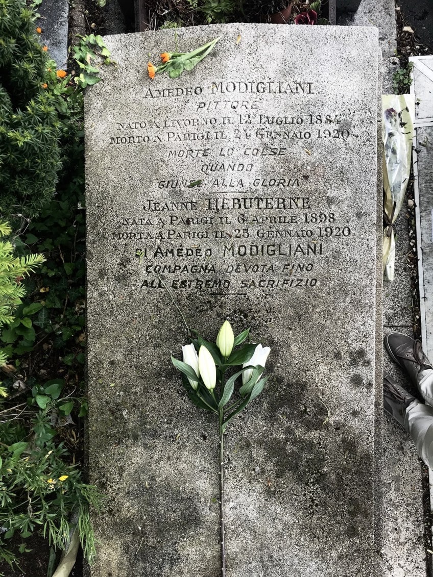 Amadeo Modigliani Grave