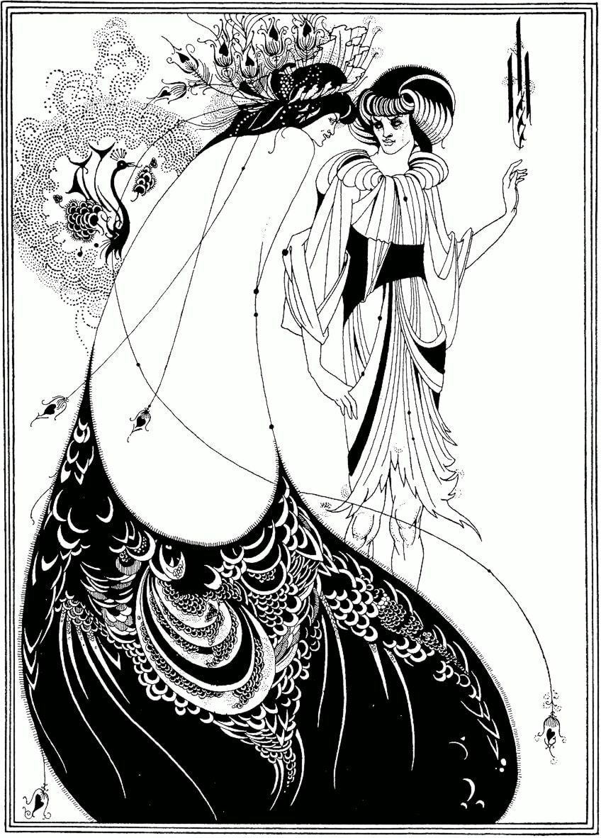 art nouveau drawings