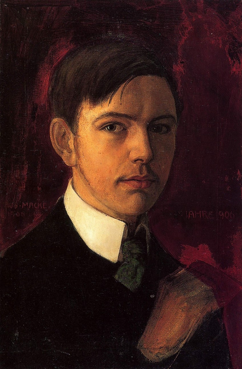 August Macke Self-Portrait