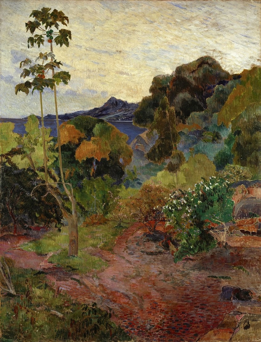 Gauguin Artist Landscape