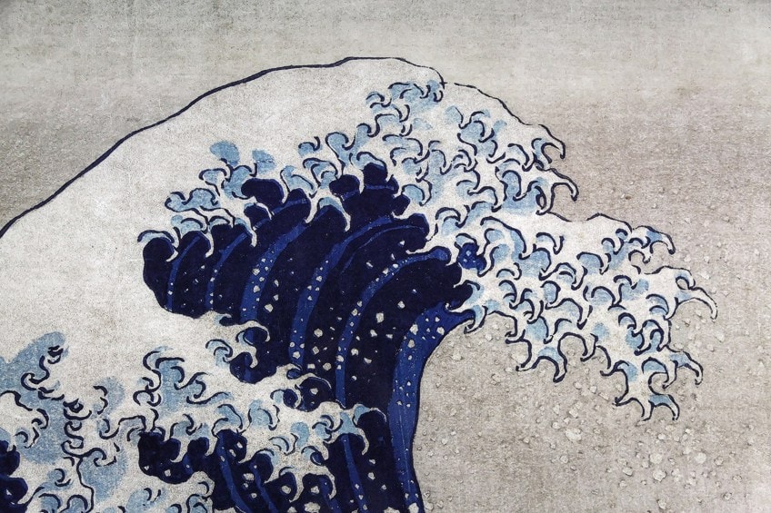 Great Wave Painting