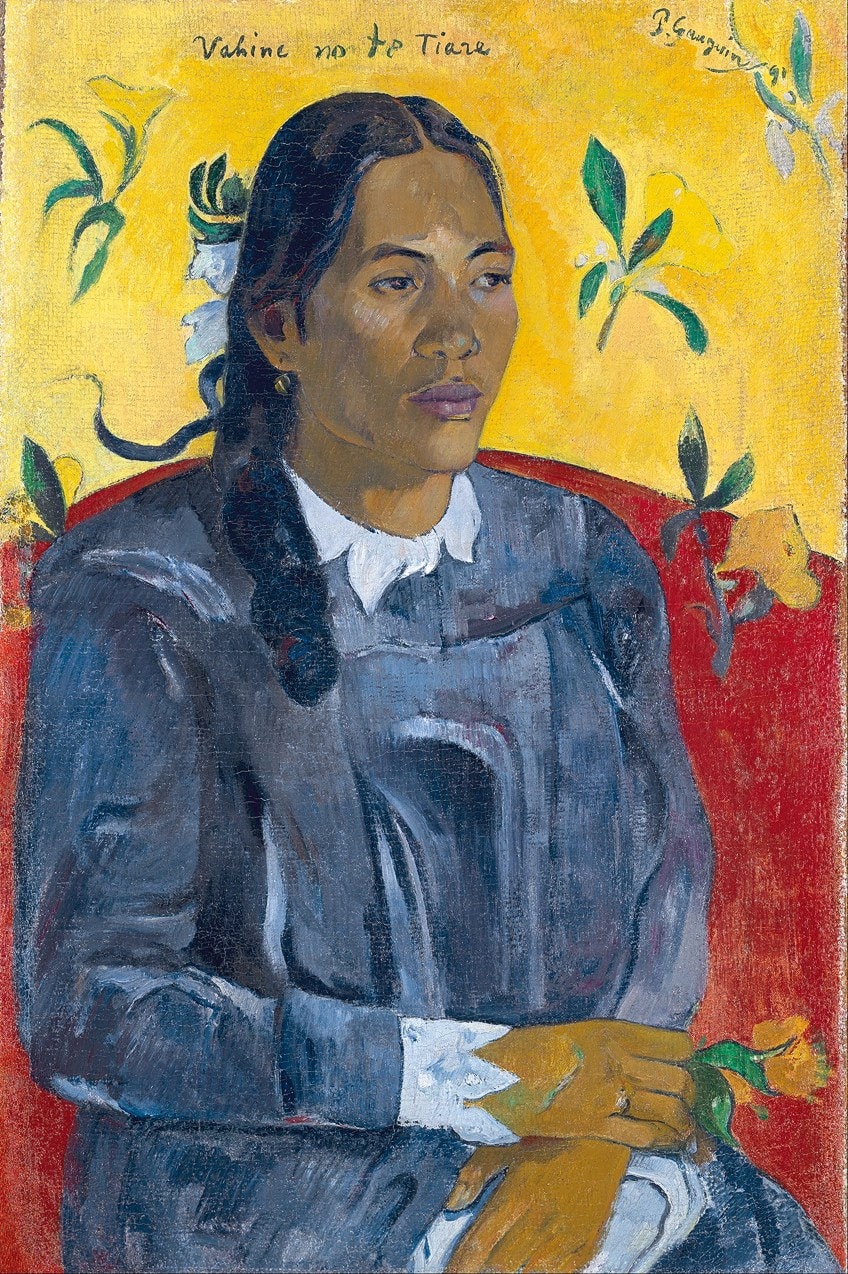 Paul Gauguin Portrait Painting