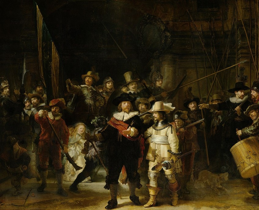 Rembrandt Painting Style