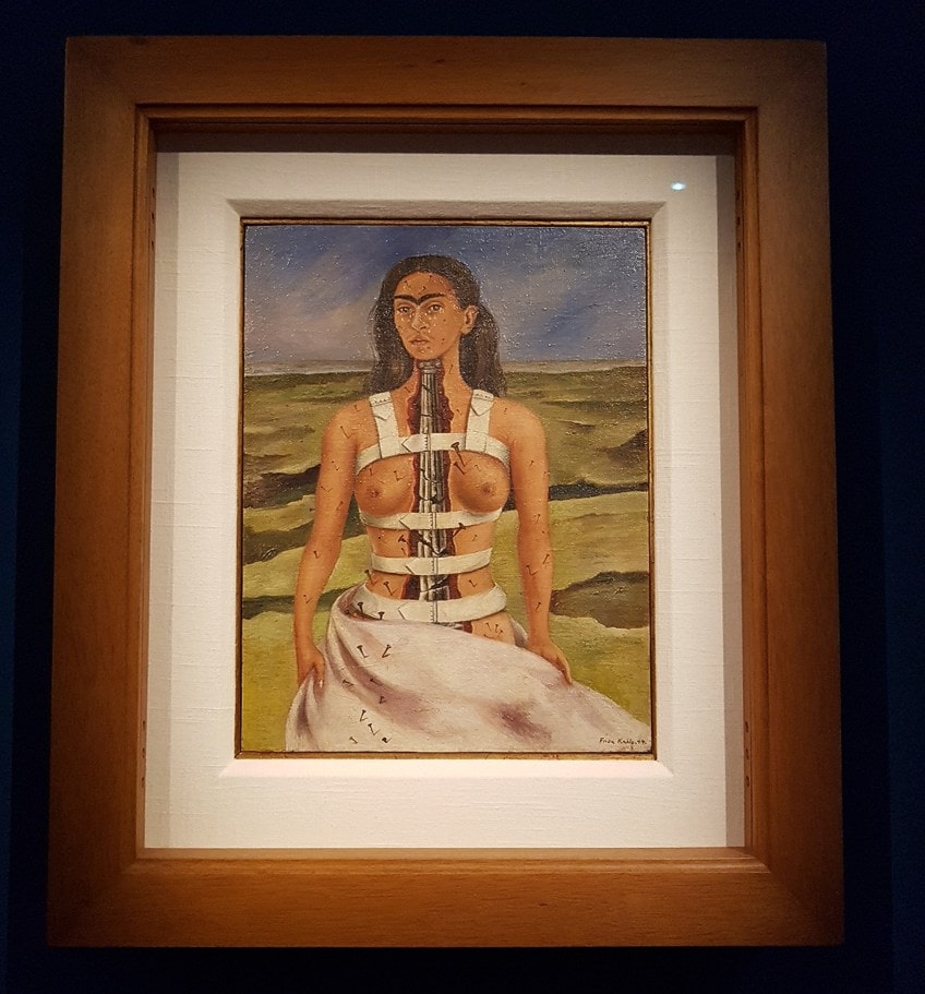 The Broken Column Frida Kahlo Painting