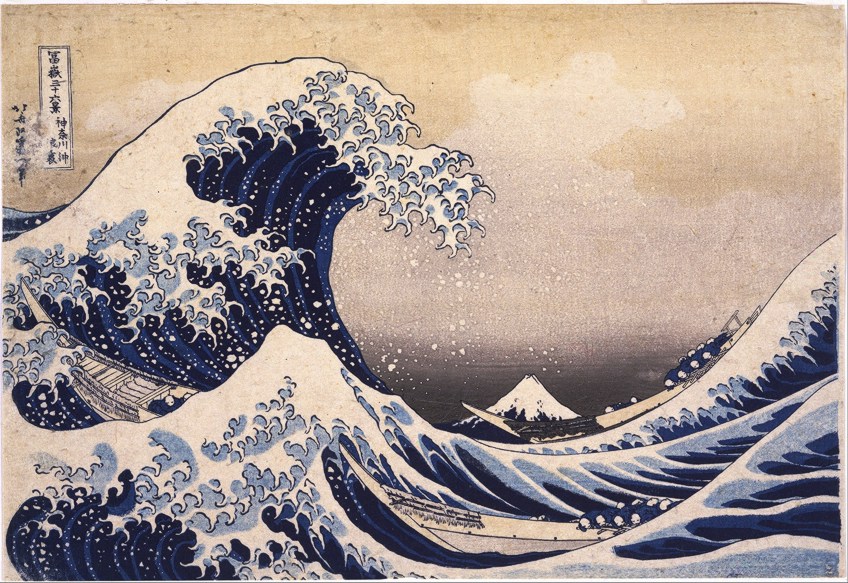 The Great Wave off Kanagawa Katsushika Hokusai Painting