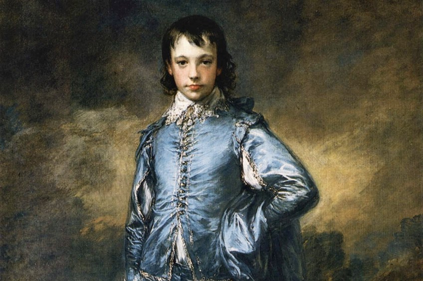 Thomas Gainsborough Blue Boy Painting