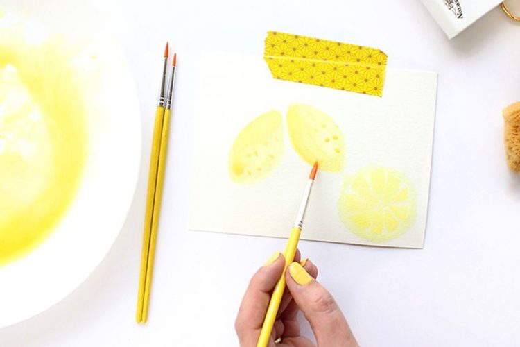 How to Stretch Watercolor Paper Painting Paper Preparation