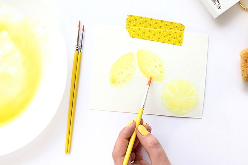 Stapling Watercolor Paper to the Board or Stretchers