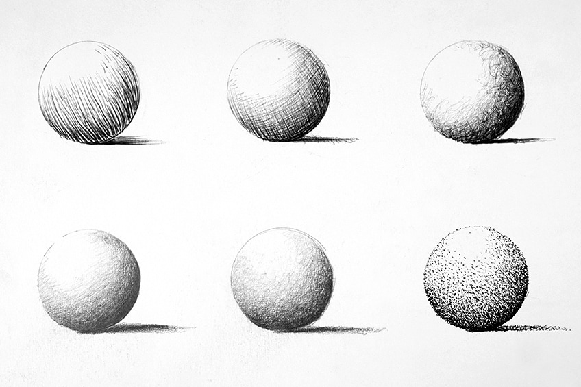 Different type of Pencil Shading Techniques  VK Artbox