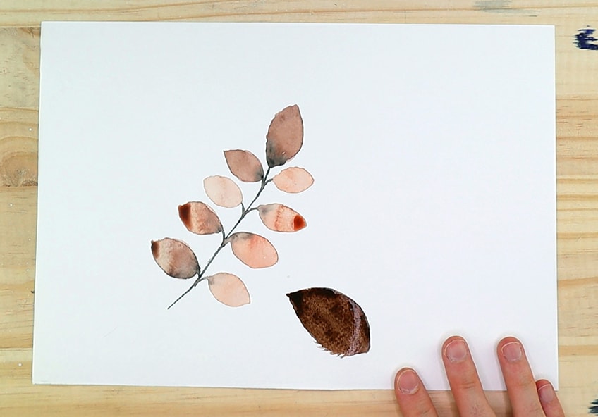 leaves painting 2a
