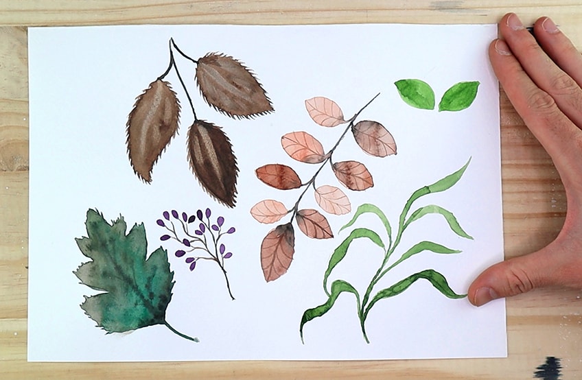 leaves painting 6a