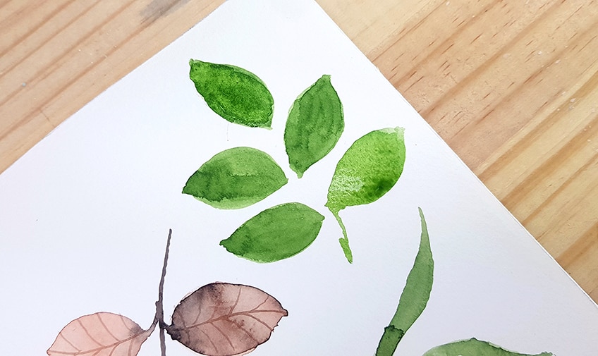 leaves painting 6b