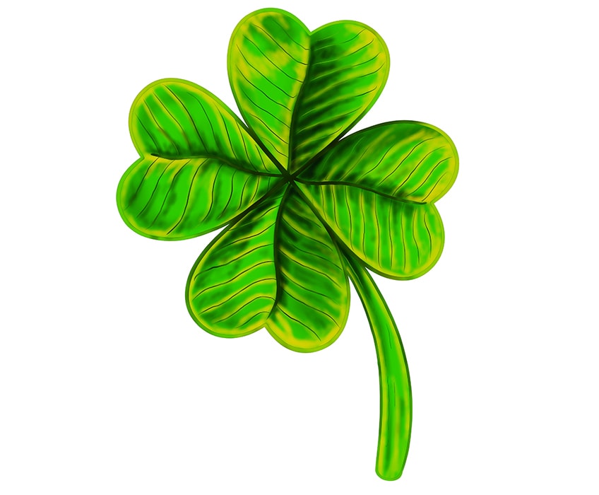 shamrock drawing