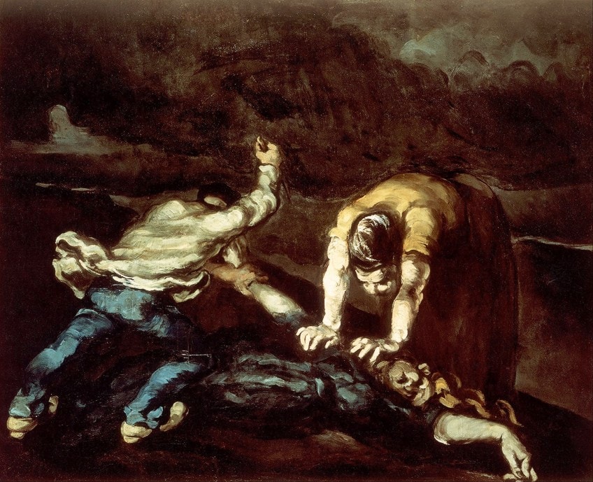 Dark Paul Cézanne Painting