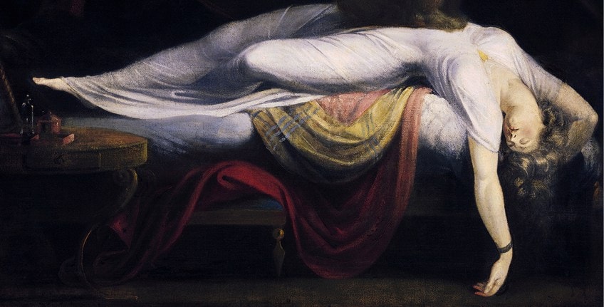 Detail of The Nightmare Painting