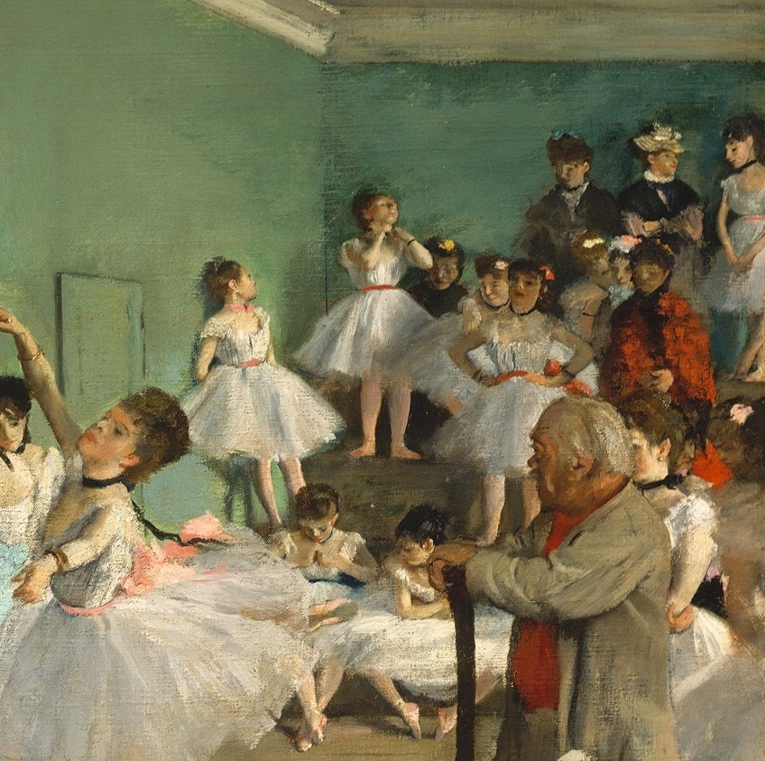 Edgar Degas The Dance Class Analysis