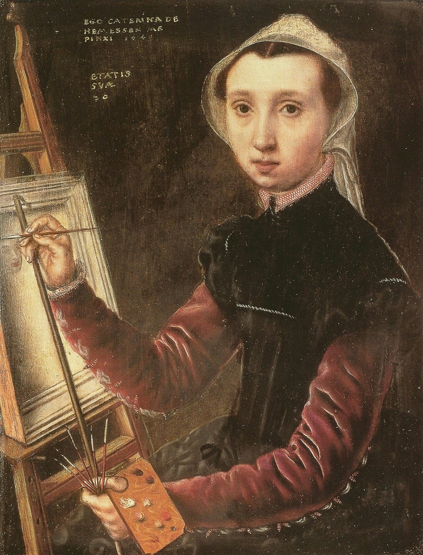 Female Renaissance Artists Self-Portrait