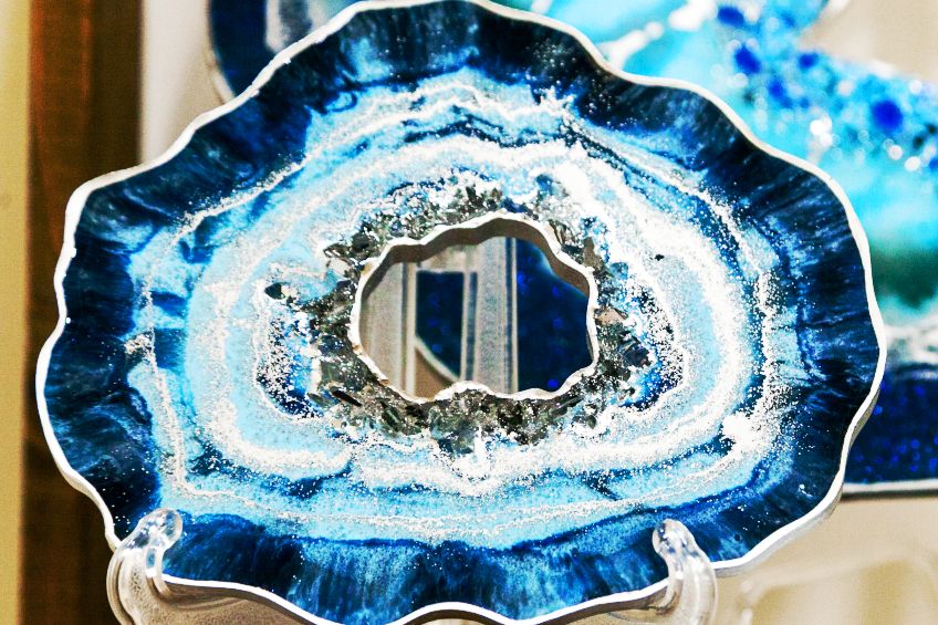 Geode Resin Artwork