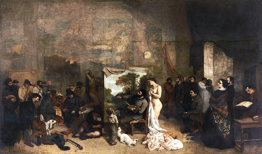 Gustave Courbet Realism Art Studio