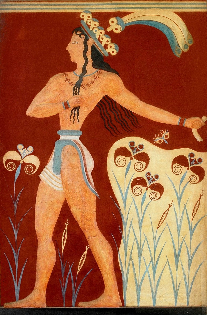 How Do Minoan Frescoes Differ From Egyptian Frescoes