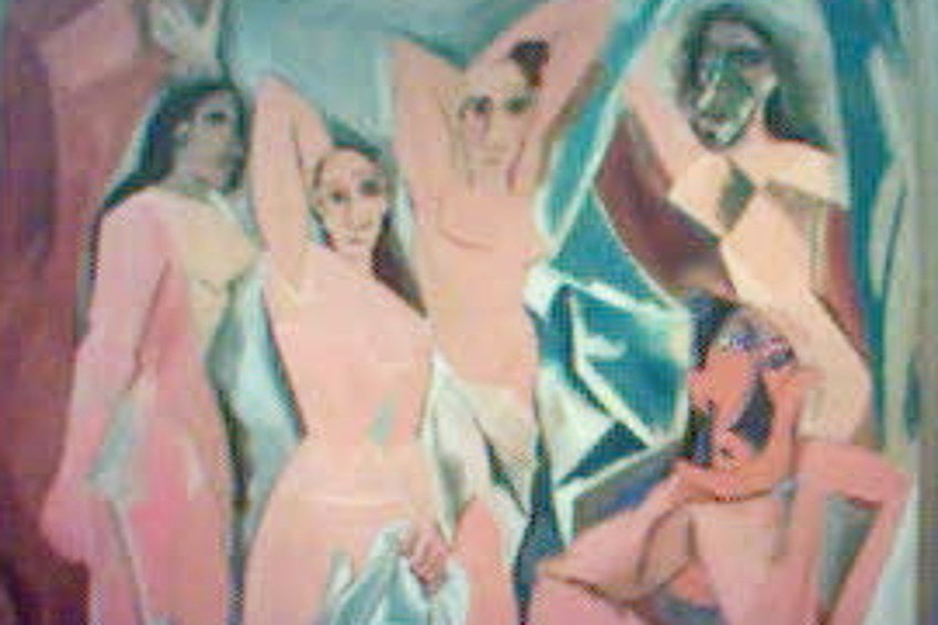 Les Demoiselles d'Avignon Picasso