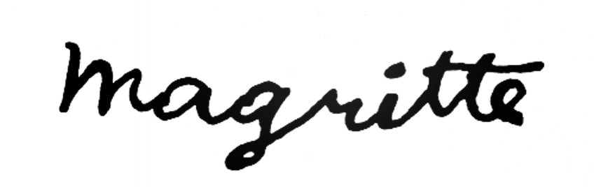 Magritte Artist Signature