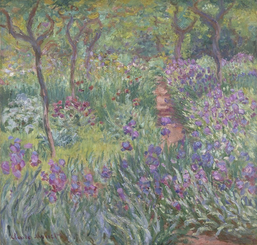 Monet's Garden Painting