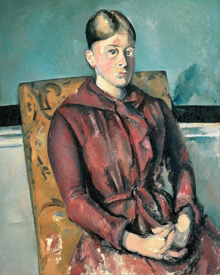 Portrait by Paul Cézanne