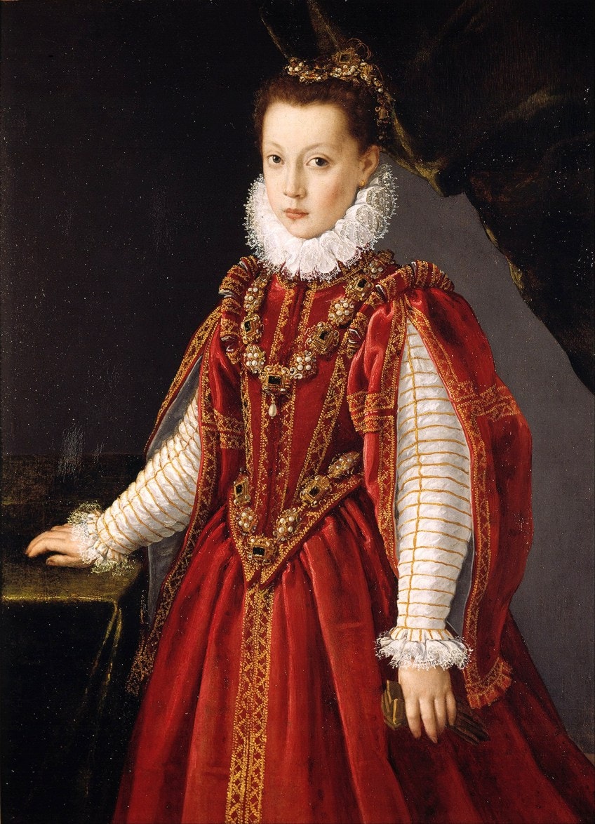Renaissance Woman Painting