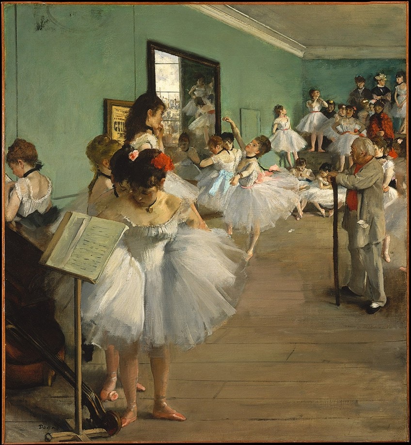 The Dance Class Painting