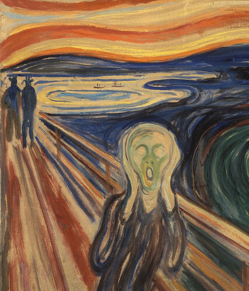 The Scream Painting