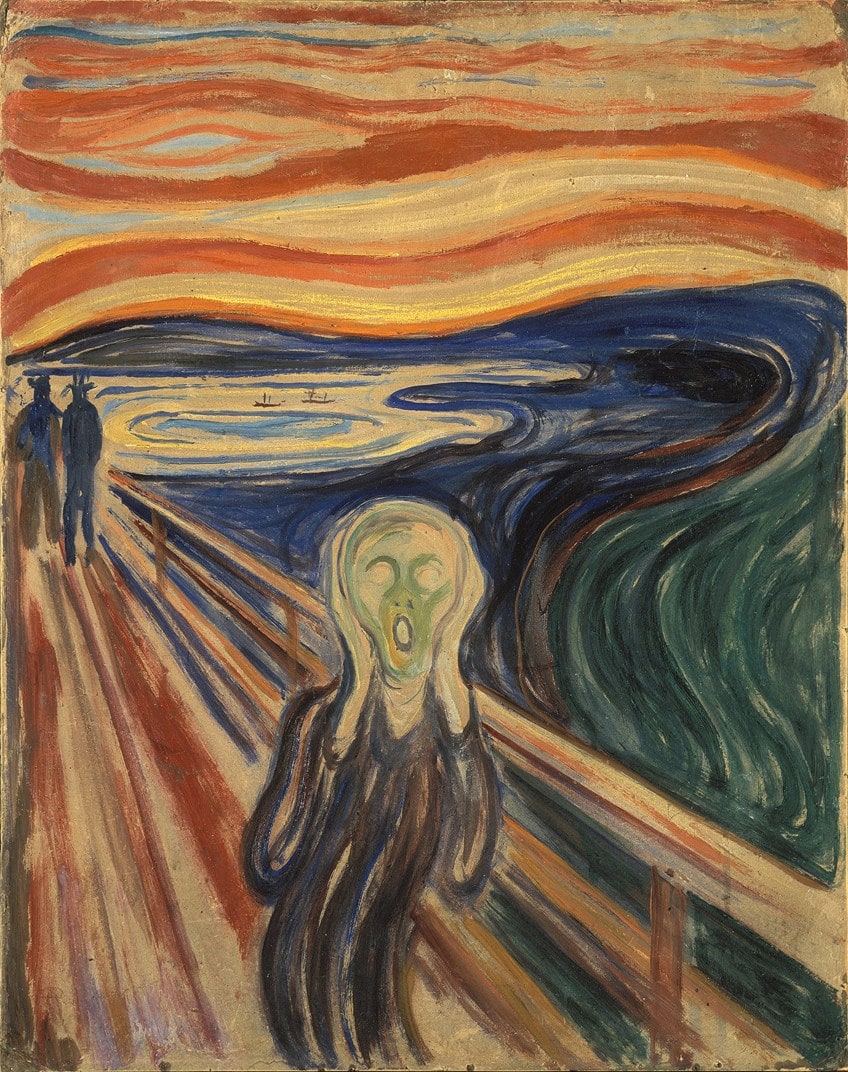 The Scream by Edvard Munch