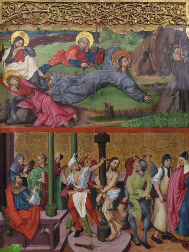 Triptych Art Close-Up