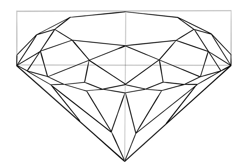diamond drawing 11